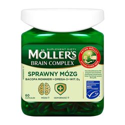 Mollers для мозку Brain Complex, капсули, 60 шт. Моллерс