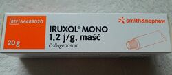 Iruxol Mono 20g - Мазь з очищення та грануляції ран, прискорює регенерацію