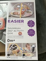 Розвиваючий килимок Taf Toys Savannah 360, с дугами 
