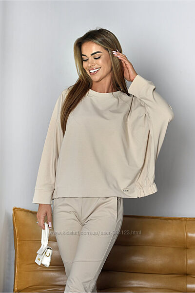 Кофтинка типу оверсайз, фірми OFF PINK