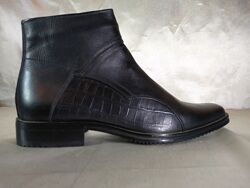 Зимняя обувь мужская Натуральная кожа на цигейке