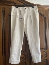 XL Zara нові чоловічі брюки бавовна