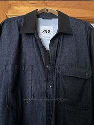 XL-XXL Zara нова чоловіча джинсова легка куртка ветровка 