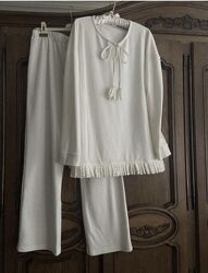 Twinset Італія оригінал жіночий прогулянковий мякий костюм бавовна L-XL