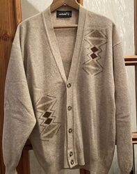 XL-XXL нова чоловіча кофта кардиган на гудзиках Турція вовна 