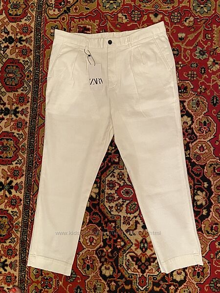 Zara нові літні чоловічі брюки з бірками XL оригінал
