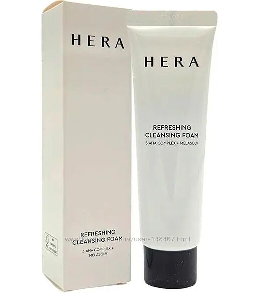 Очищающая пенка с микрогранулами HERA Refreshing Cleansing Foam