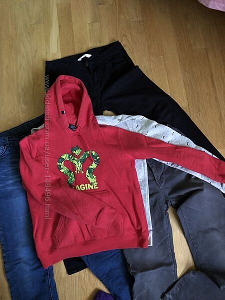 Микс одежди для мальчика рост 164, H&M и другие бренды