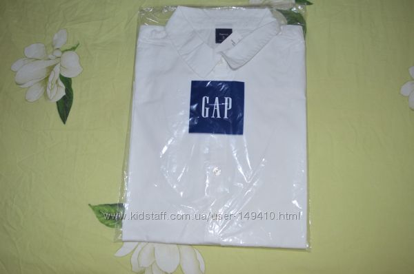 Новая белая блузка GAP в школу