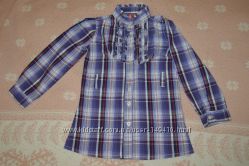 Блузка рубашка на девочку 4-5 лет