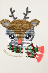 Новорічний світшот на флісі h&m