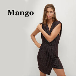 Женское платье с блёстками Mango