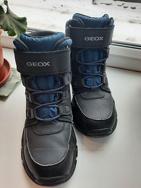 Зимові ботинки Geox р.36 устілка 23 см, стан ідельний
