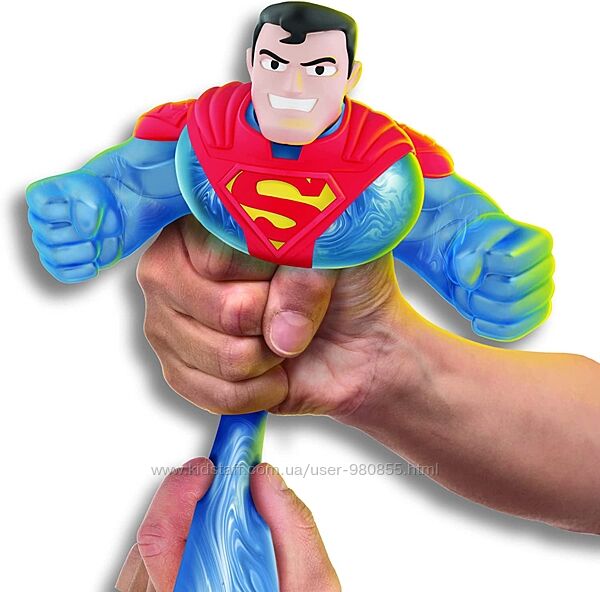 Оригінал Goo Jit Zu DC KRYPTONIAN Armor Superman Гуджитсу Супермен, тянучка