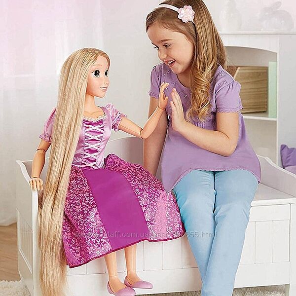 Велика лялька принцеса Рапунцель 82 см Disney Princess Rapunzel Doll 32