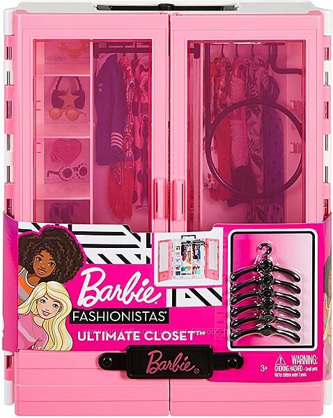 Оригинал Barbie Fashionistas Ultimate Closet Шкаф, гардероб Барби