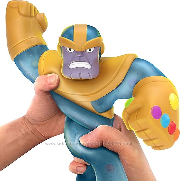 Великий Goo Jit Zu Licensed Marvel Supagoo Thanos Гуджитсу Танос Марвел