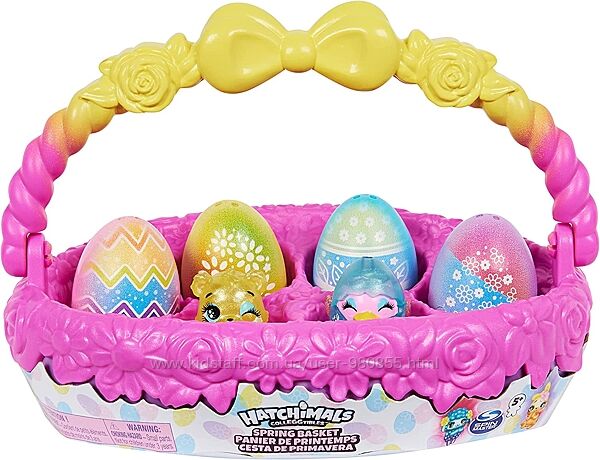 Hatchimals CollEGGtibles, Spring Toy Basket Весняна корзина Хетчималс яйця