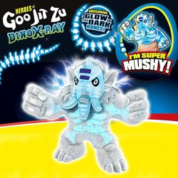 Goo Jit Zu Dino X-Ray Ultra Rare Smashadon Діно Рентген Смашадон Світиться