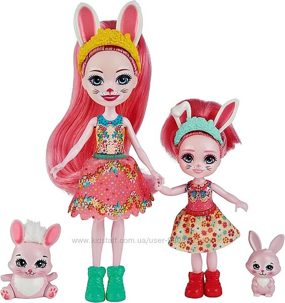Енчантималс Сестрички Кролик Enchantimals Bree & Bedelia Bunny Sister
