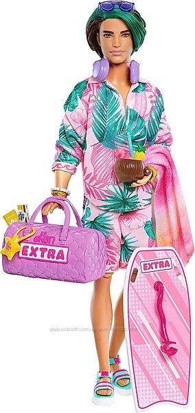 Барбі Кен Кен Екстра подорож відпочинок на пляжі Barbie Extra Fly Ken