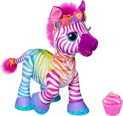 Оригінал Інтерактивна райдужна Зебра furReal Zenya My Rainbow Zebra, Поні