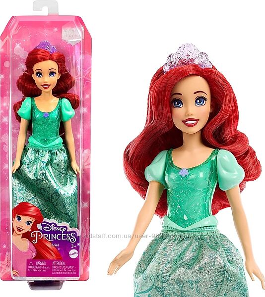 Оригінал Mattel Disney Princess Dolls, Ariel Лялька Принцеса Аріель