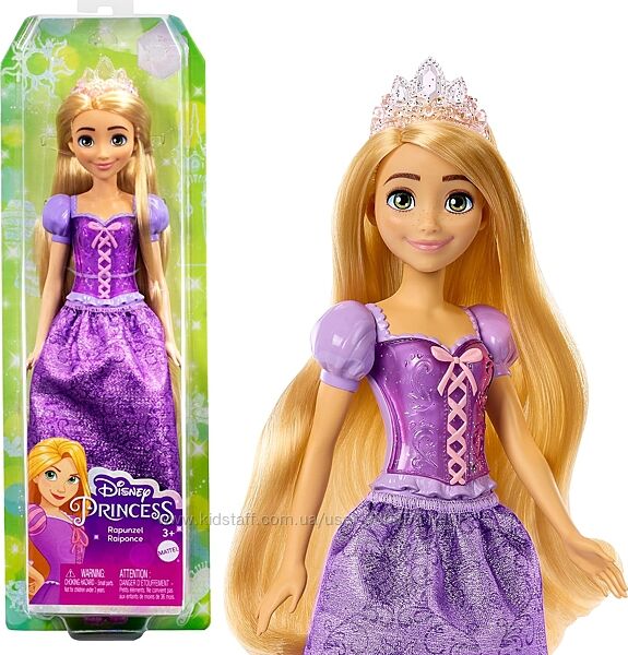Принцеса Рапунсель Mattel Disney Princess Dolls, Rapunzel Оригінал Дісней