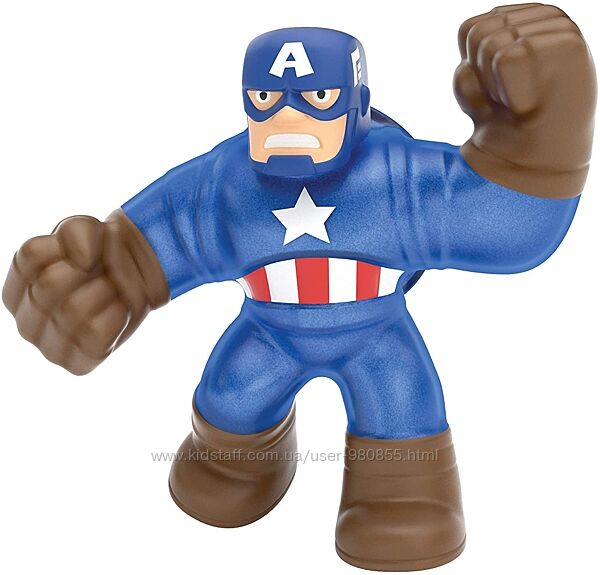 Goo Jit Zu Licensed Marvel Captain America Капітан Америка Гуджитсу Марвел