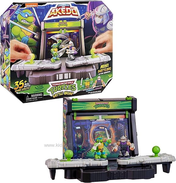 Akedo TMNT Battle Arena Бойова арена Черепашки-ніндзя Акедо Ninja Turtles