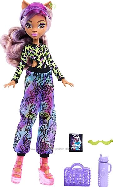 Монстер Хай Клодін Вульф Monster High Scare adise Island Clawdeen Wolf Вовк
