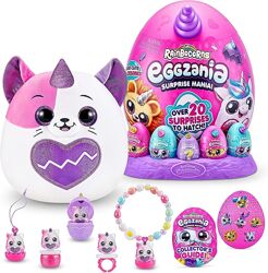 Велике Яйце Rainbocorns Eggzania Surprise Mania Kitten by ZURU Рейнбокорн 