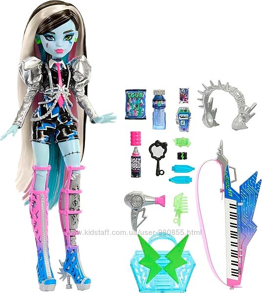 Лялька Monster High, Amped Up Frankie Stein Rockstar Френкі Штейн рок-зірка