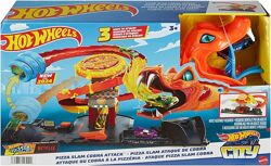 Оригінал Hot Wheels City Pizza Slam Cobra Attack Трек Хот Вілс Атака кобри