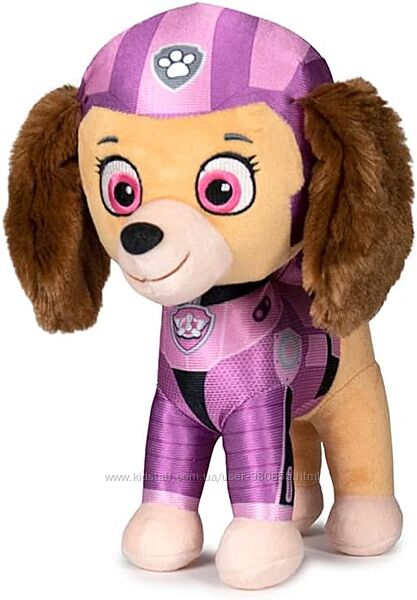 Плюшева Скай 27 см Щенячий патруль Paw Patrol The Movie Plush Figures Skye