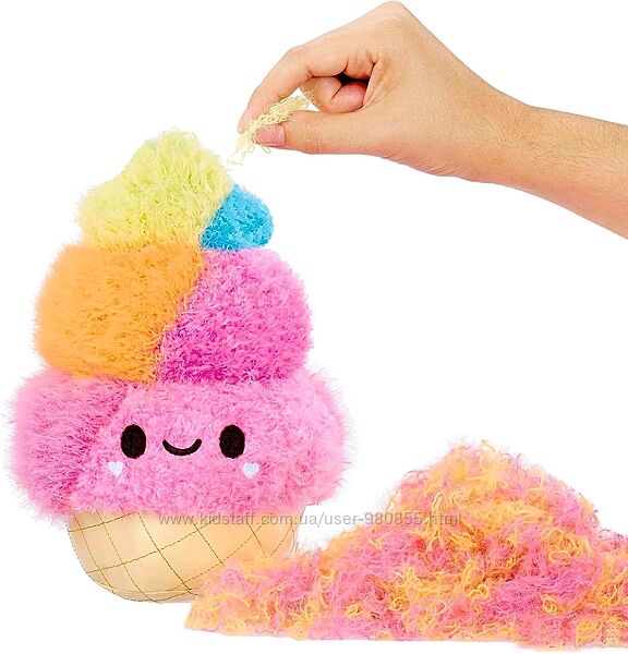 Оригінал Fluffie Stuffiez Ice Cream Small колекційний плюш Морозиво