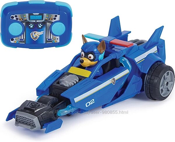 PAW PATROL RC Police Car Chase Поліцейське авто на керуванні Гонщик Чейз