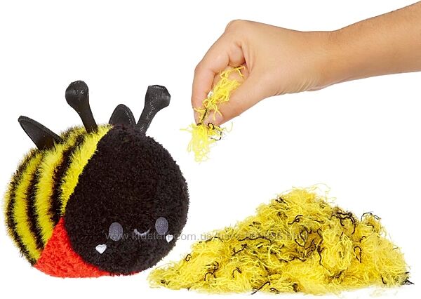 Іграшка-антистрес Fluffie Stuffiez Bee Plush Бджілка Сонечко Пухнастик