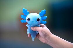 Інтерактивний Аксолотль Goliath Animagic Let&acutes Glo Axolotl Світиться 