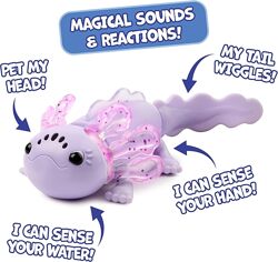 Інтерактивний Аксолотль Fingerlings Interactive Baby Axolotl Плаває, світло