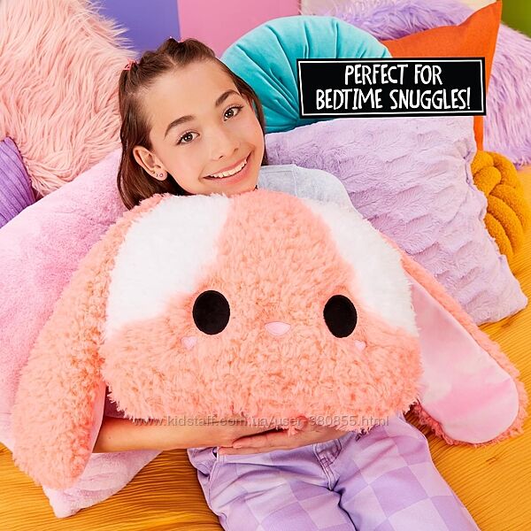 Великий Fluffie Stuffiez Pillow Fight Plush Bunny Бій подушками, Зайчик