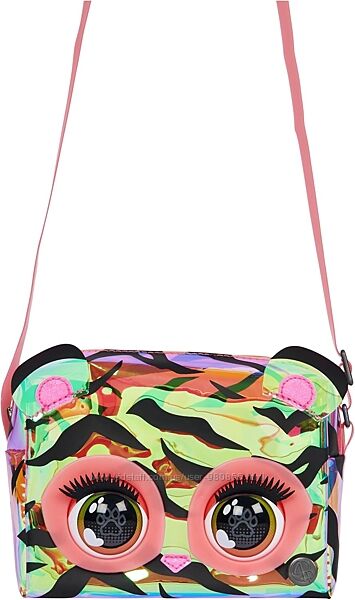 Інтерактивна Сумочка Purse Pets, Purrisma Tiger Pet Toy Тигр, Моргає, звук