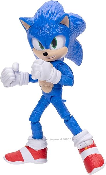 Фігурка Sonic 3 Movie 12.7 cm The Hedgehog Їжачок Сонік в кіно, Соник Їжак 