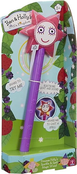 Інтерактивна Паличка Ben & Holly Sparkle & Spell Wand Бен та Холлі Звук