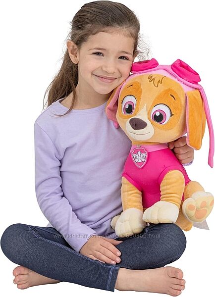 Велика м´яка Скай Paw Patrol Skye Щенячий патруль, обіймашка подушка Плюш
