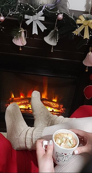 Вовняні шкарпетки, рубчик  теплі, зимові для стильних образів