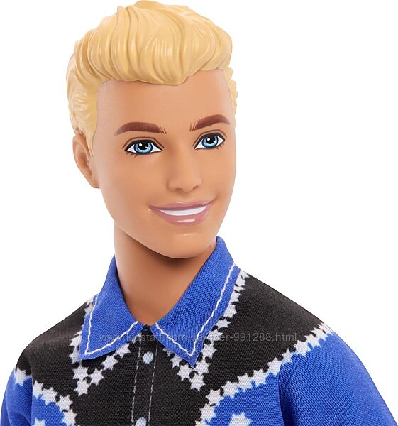 Кукла Барби Кен Модник блондин Лялька Barbie Fashionistas Ken США
