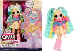 Кукла Лол ОМГ Баблгам меняет цвет LOL Surprise OMG Sunshine Bubblegum США