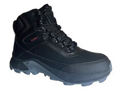 Черевики якісні зимові Clibee на хутрі, чорні