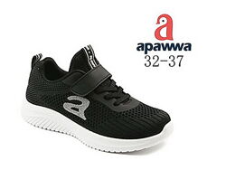 Кросівки унісекс Apawwa black, Польща 32-37 